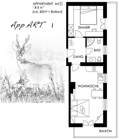 Apartment Panoramic Schopplhof Funes (Bolzano)